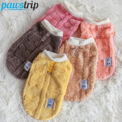 Vestiti caldi invernali per cani, in pile, per cani di piccola e media taglia, gilet per cuccioli, accessori per cani