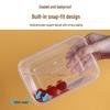 ZISIZ Round Disposable Food Containers