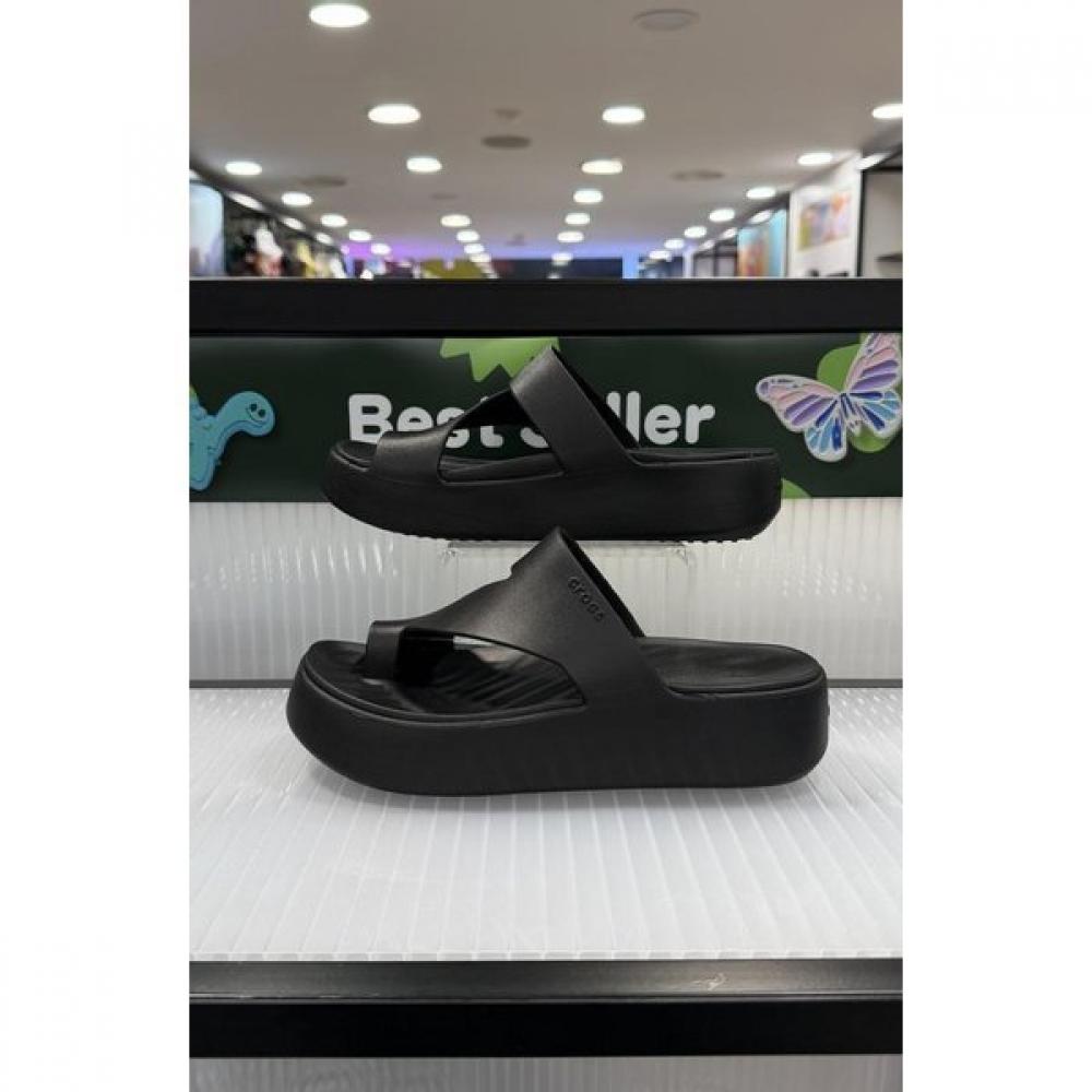 

Crocs Getaway Platform Toe Loop 210834 001 Черный black/220