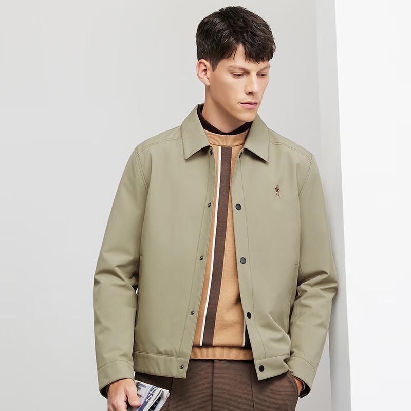 With Wolves Dance Men's Fall Versatile Lapel Jacket
