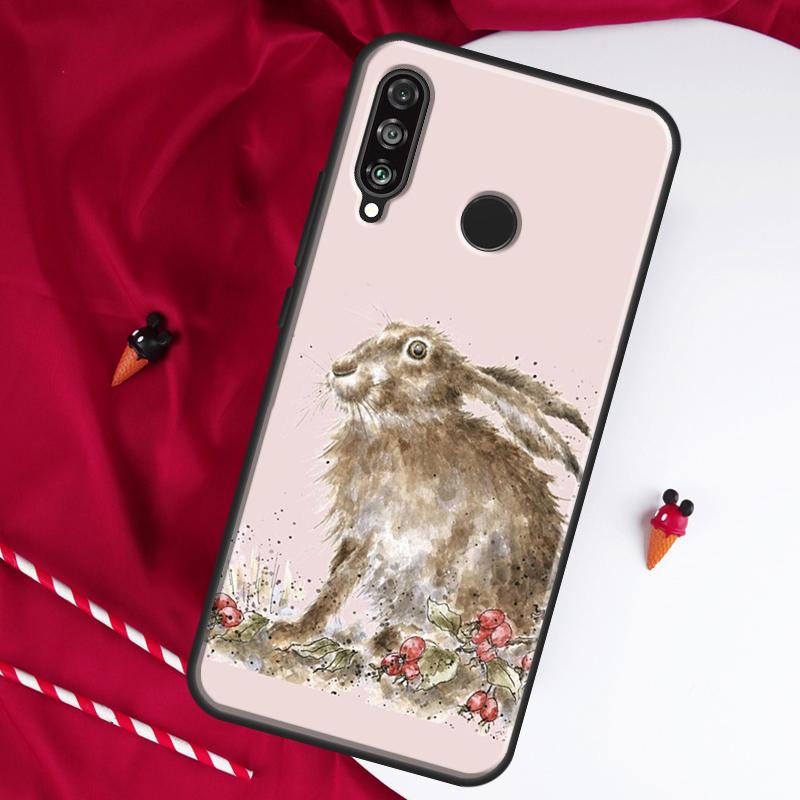 Rabbit For Huawei Nova Y61 Y70 Y90 Y60 Y72 Y91 12s 12i 11i 7i 8i 9 10 SE P60 Pro P30 P40 Lite Case