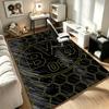 Borussia Dortmund A Carpet Non-slip Indoor Mat Suitable for Office Chair Living Room Computer Desk Decorative Home Office Carpet Polyester Fiber Mat 8