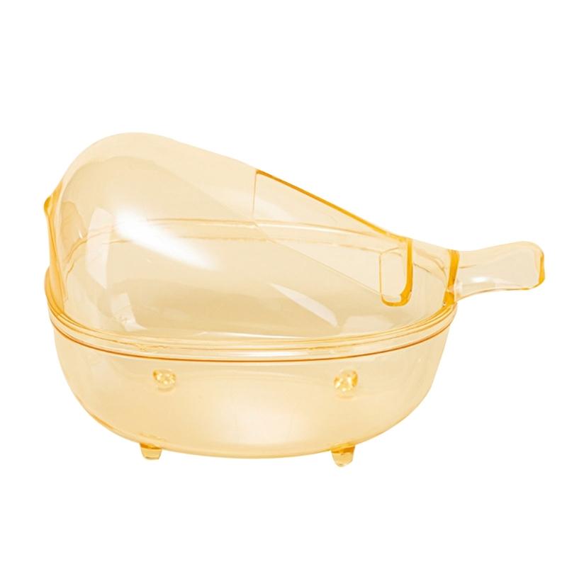 Pet Hamster Potty Sand Bath Large Hamster Sand Bath Cage Accessories Easy to Clean No Spill Hamster Spa 1