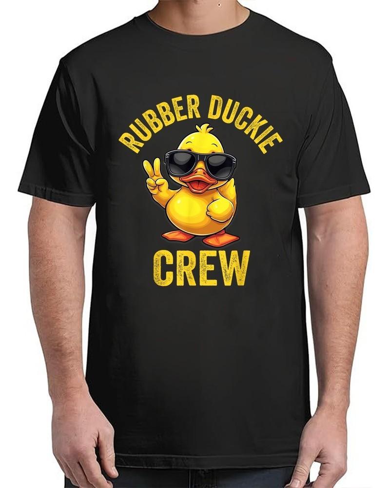 Смешная Резиновая Уточка Команда Круиз Резиновая Уточка Винтаж Взрослый S-4XL Унисекс Футболка XXXXL