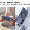 Transparent Acrylic 360 Rotate Bracket Case for Samsung Galaxy Z Fold 6 7 Magsafe Cases for Samsung ZFold 7 Stand Holder Cover