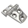 1 Set Heavy Duty Boat Hinges 316 Stainless Steel Offset Short Side Hinges 2 Boat Hinge With Screws Furniture Hardware Tools