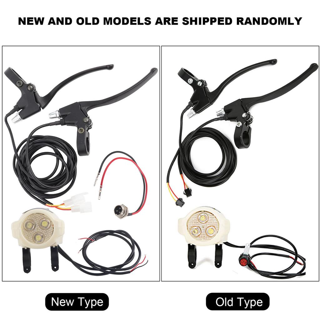 14-teiliges Set Umrüstzubehör für Elektrofahrrad E-Bike-Kit 24V250W Einfache Installation