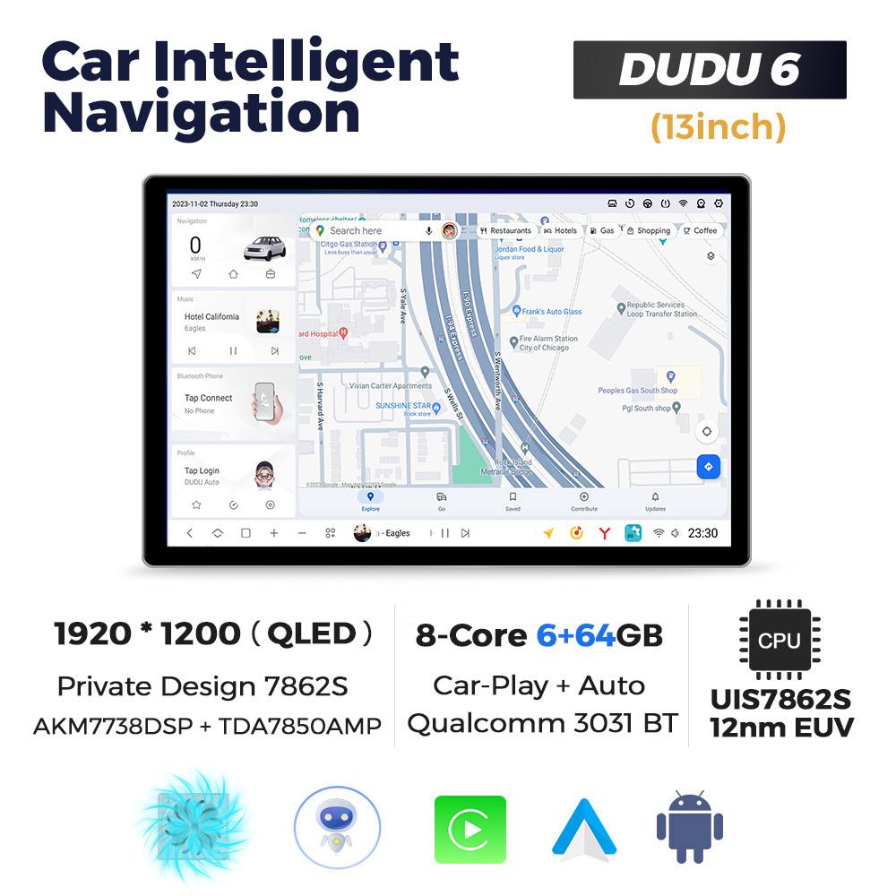 DUDUAUTO DUDU7 Android All In One Universal 13" Car Radio Multimedia Video Player GPS Stereo For Volkswagen Nissan Hyundai Kia