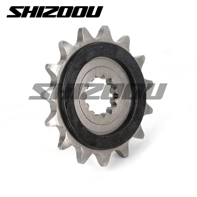 15T For CFMOTO 450MT 450mt 450 MT Small Silent Durable Motorcycle Front Sprocket Chain Wheel Front Fly Wheel Pinion