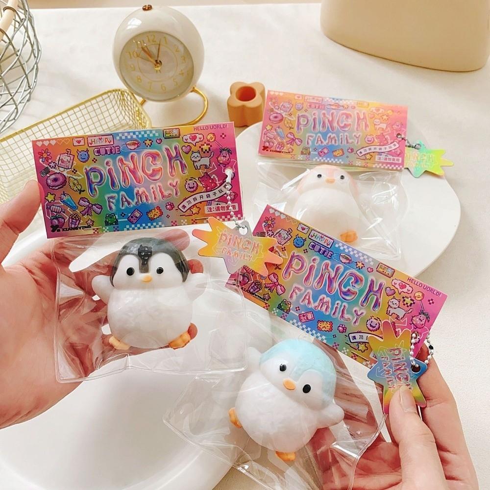 Mini Penguin Squeeze Squishy Toys Soft Decompression Toy New Sensory Fidget Toy Gifts