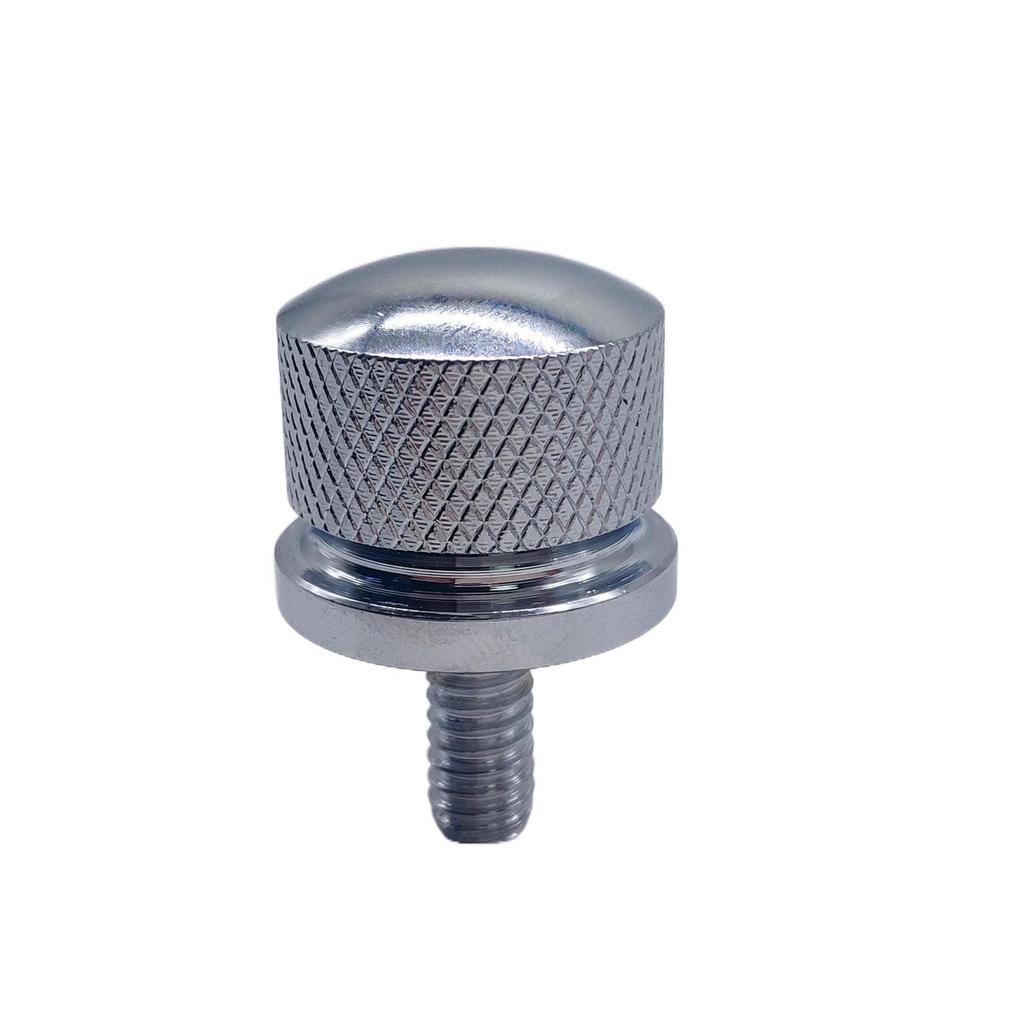 6mm Round CNC Silver Seat Screws for Harley Motorcycle Accessories