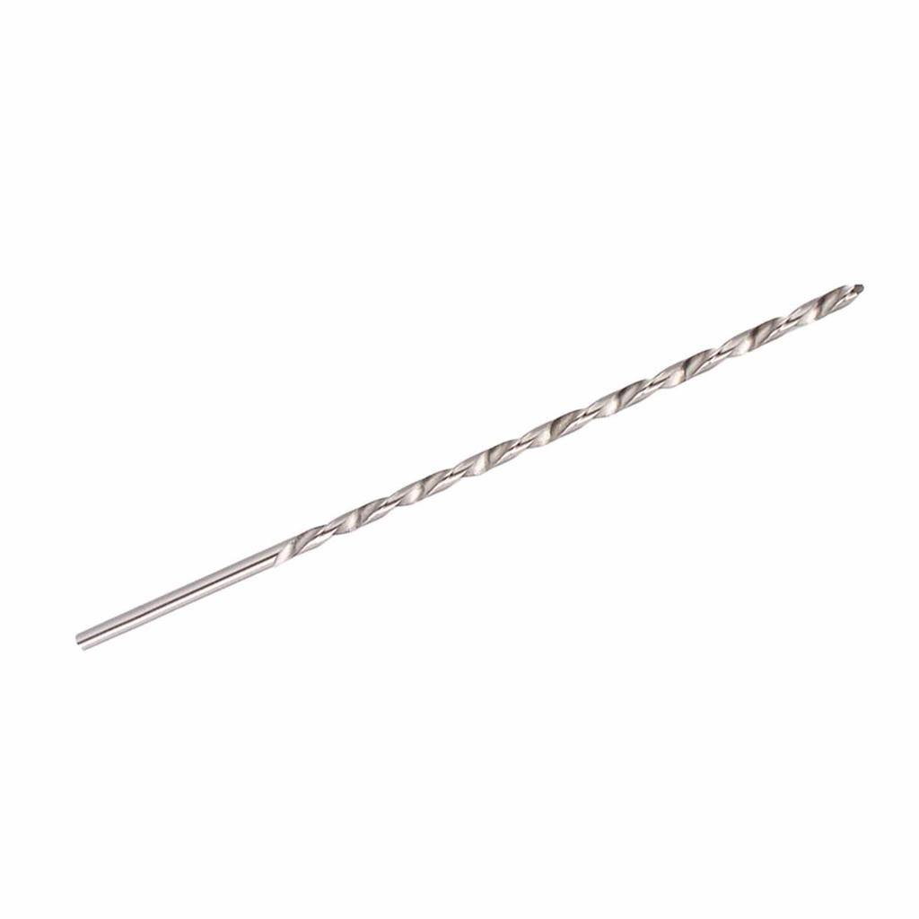 2 Stück Spiralbohrer Extra Lang 200mm Verlängert Gerader Schaft HSS Spiralbohrer 4mm