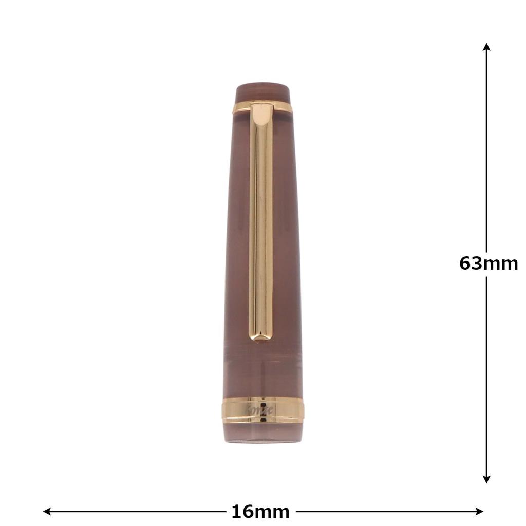 Fonte Fountain Pen Taupe FO904732 Cap, Fontebiiro, Gray,