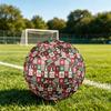 1pc Christmas Knit Size 5 Soccer Ball Professional Match Training Football Indoor &Outdoor Sports Ball Lightweight Durable M6517