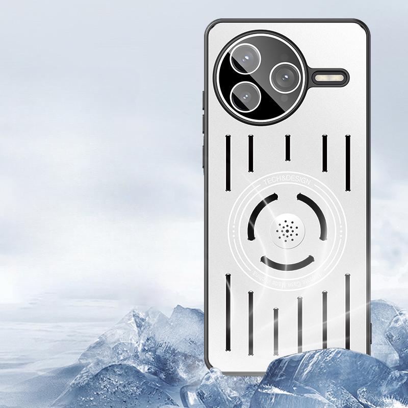 Für POCO F7 Ultra Cooling Wärmeableitung Hartmetall-Telefonhülle für Xiaomi POCO F7 Pro POCOF7 Ultra Stoßfeste Panzerschale