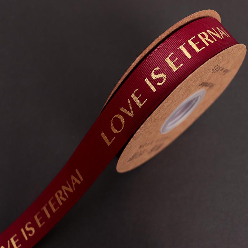 

2,5-дюймовая подарочная лента из полиэстера с золотым тиснением и английским узором для бантов, флористической упаковки и поделок своими руками. 2.5cm*35 yards/roll