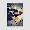 Japanese Anime Bleach Poster Decor Retro White Paper Posters and Prints Wall Art Painting Bedroom Bar Cafe Decoration Mural Fans Collection Gifts