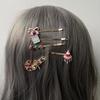 Kenjie Christmas Enamel Hair Clip Set for Women - Festive Holiday Headwear