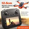 2025 New S186 Drone 8K Professional 5G GPS HD Dual Camera Photography Brushless Foldable Large Screen RC Quadcopter Boy Toy Gift