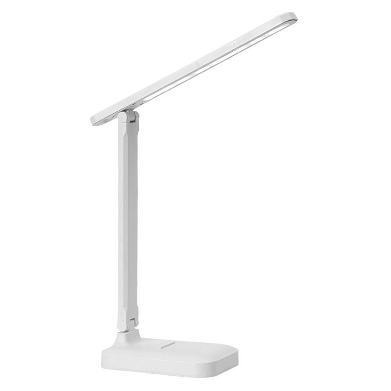Customized Student Foldable Table Lamp Rechargeable 1200mAh Three Color Temperature Eye Protection Dormitory Desk Lamp