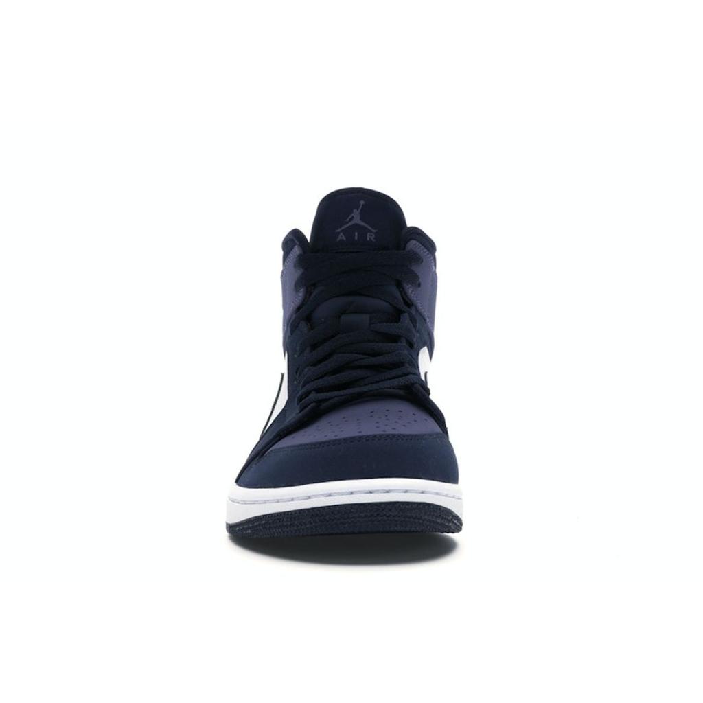 Unisex tenisky Air Jordan 1 Mid Sanded Purple Obsidian Sanded-Purple-Bílé 554724-445