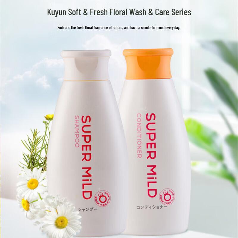 

SUPER MiLD Huirun Fresh Floral Shampoo & Conditioner Set