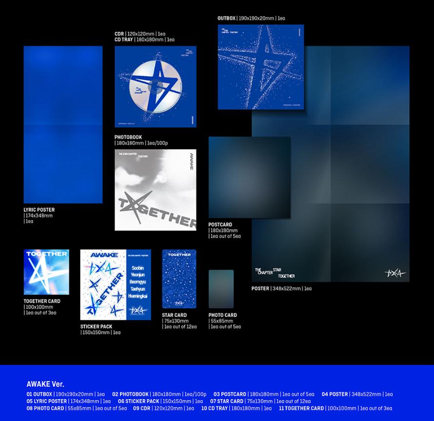 TOMORROW X TOGETHER (TXT) [THE STAR CHAPTER : TOGETHER] 4th Full Album