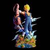 33cm Cs Vegetto Vs Buu Model Dragon Ball  Action Figure Super Saiyan Pvc Statue Doll Collection Desktop Ornament Kids Toys Gifts