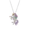 Collier Licorne en Strass de Cristal Européen et Américain Chaîne de Pull