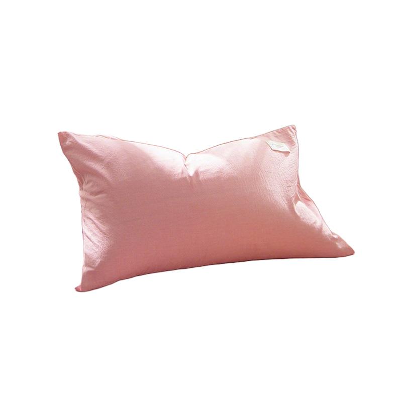 

Однотонная наволочка для домашнего декора, наволочки для подушек, студенческое общежитие, стирающаяся наволочка из хлопка, минимализм 30x50cm