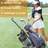 Convenient Golf Cart Organiser Bag Secure Buckles Breathable Mesh and Oxfords Fabric with Drawstring Closure