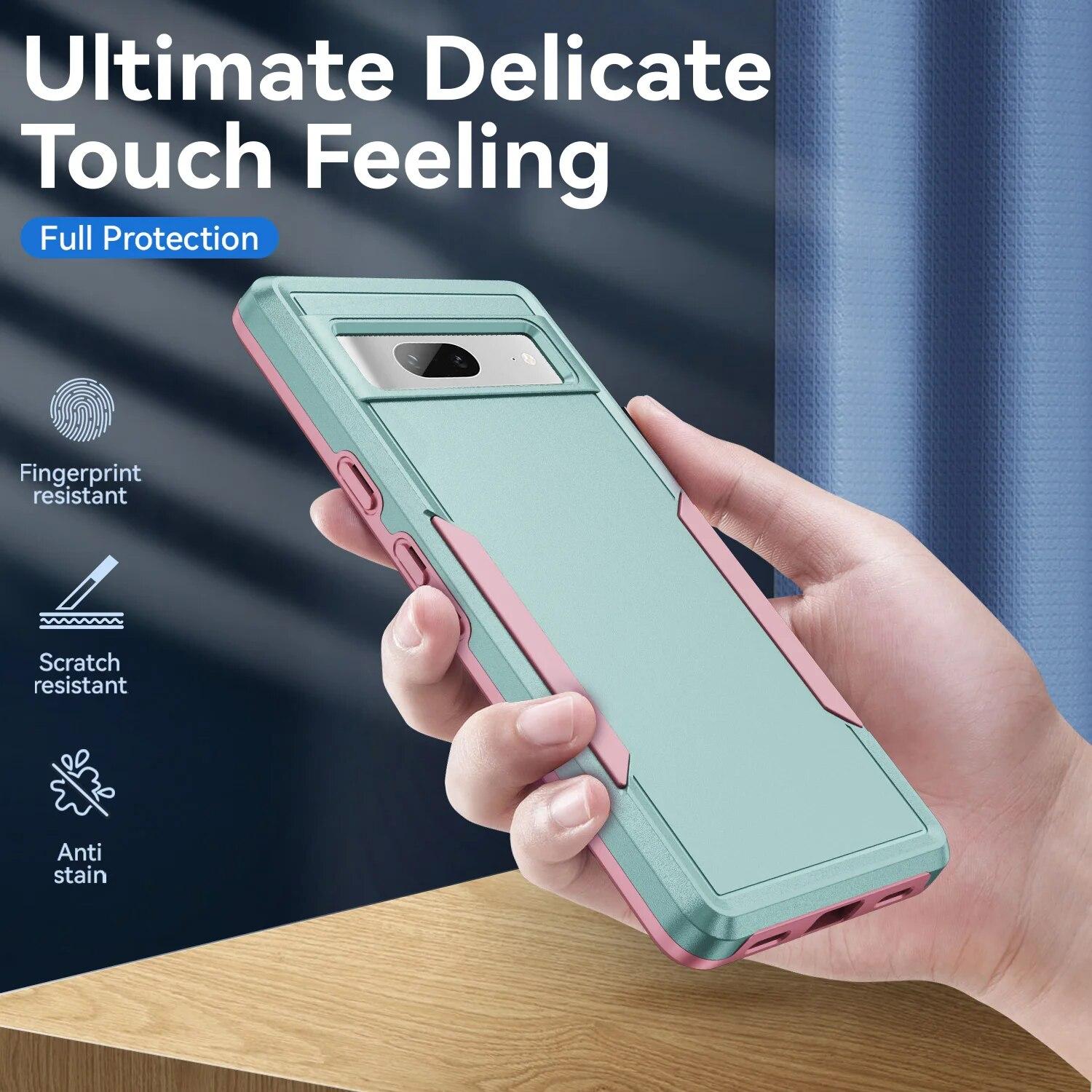 

Жесткий защитный чехол от пота для Google Pixel 8 Pro Pixel8 Pixel6 Pixel7 Pixel 6A 7A 6 7 Pro Pixel6A Pixel7A задняя крышка for Pixel 8 Pro