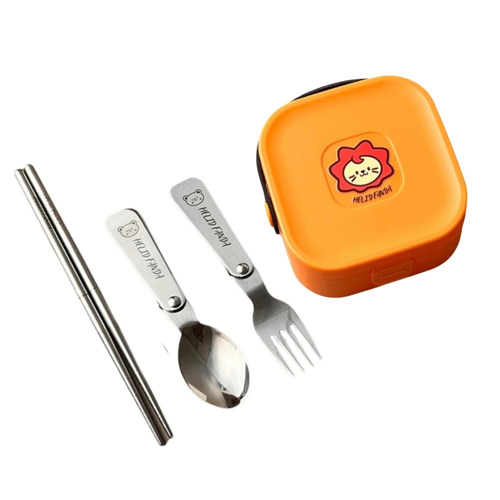 3/4Pcs Detachable Chopstick Mini Folding Cutlery Set Portable Folding Tableware  Outdoor Activities