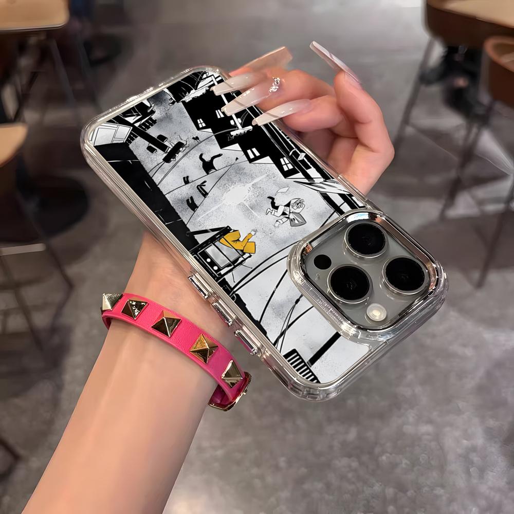 Little Game N-NightmareS Phone Case For IPhone 17 Air 16 15 14 13 12 11 Pro Pro Max Plus Transparent Soft Cover