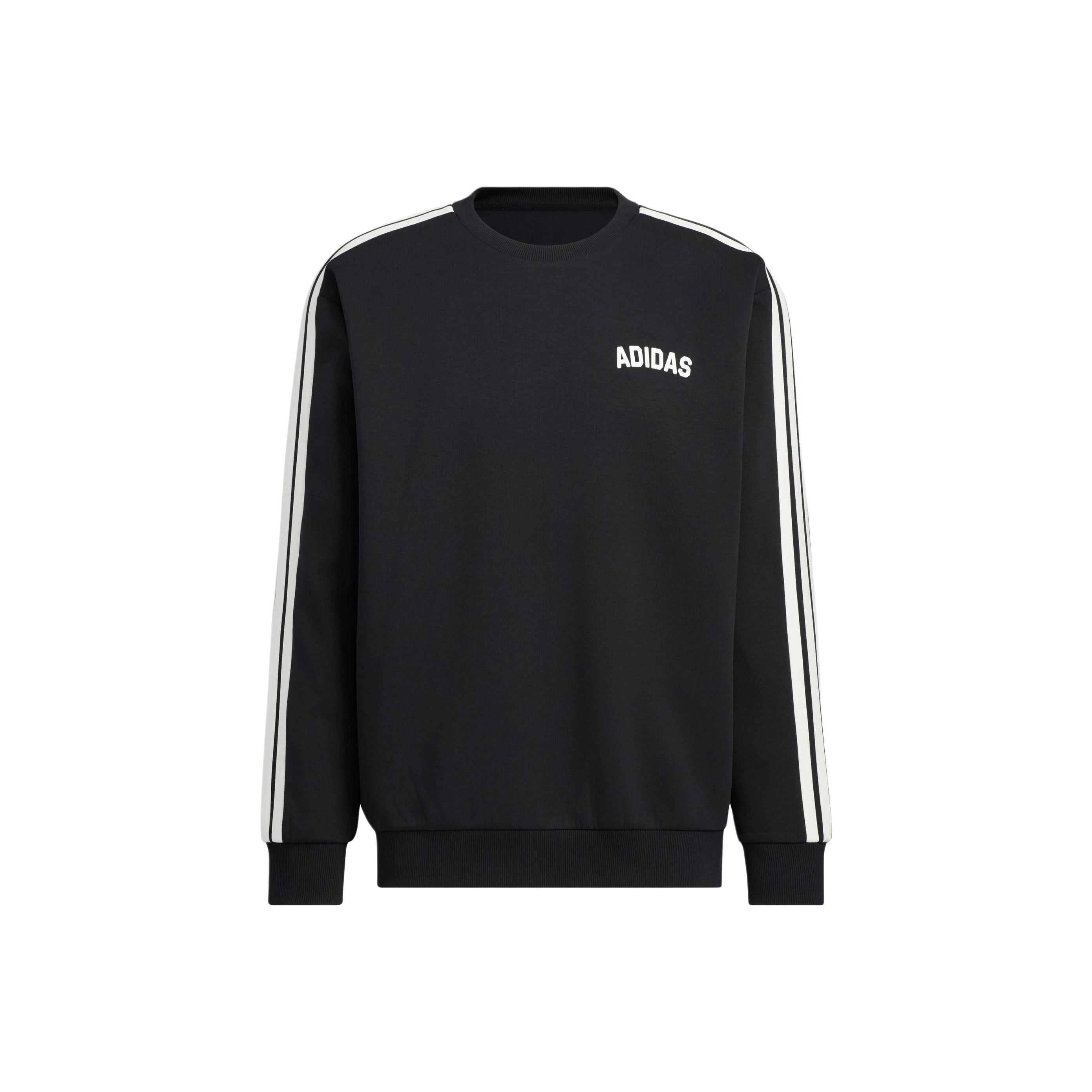 

Adidas Stadium Winter Loose Fit Breathable Warm Crew Neck Pullover Long Sleeve Sweatshirt Men Sweatshirt KC2850 S
