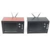 1Pc 1:12 Dollhouse Miniature Television Vintage TV With Picture House Furniture Model Decor Toy