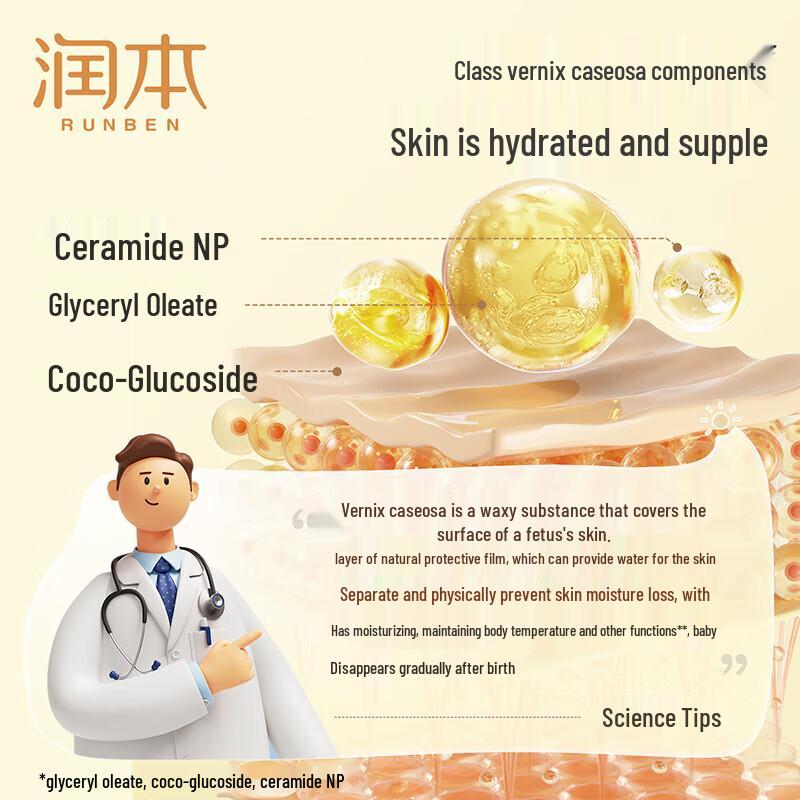 Runben Baby Chamomile 2-in-1 Shampoo & Body Wash