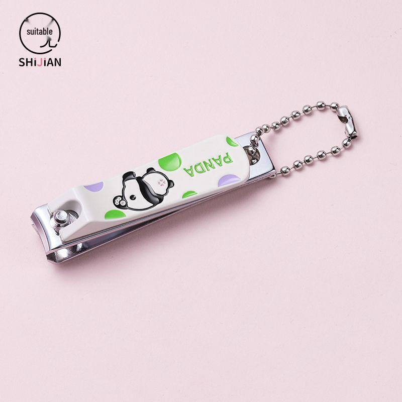 Single Cute Nail Clipper Set: Keychain Nail File & Clippers - Perfect Manicure Gift for Girls