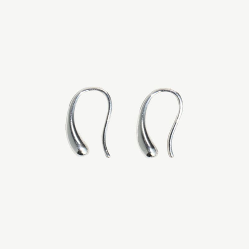 

BND Still Drop Earrings. Silver