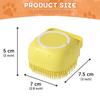 Nouvelle Brosse de Massage pour Bain Salle de Bain Multifonctionnelle Chiot Grand Chien Chat Silicone Doux Sécurité Accessoires pour Animaux de Compagnie pour Chiens Chats Outils