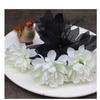 Burgundry Dahlia Black Artificial Flower Branch Wedding Flower Wall Arrangement Materials Halloween Fake Flower Table Home Decor