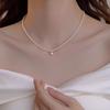 Shijia pearl necklace women's niche design sense fashion temperament collarbone chain neck chain sweater chain bead chain