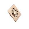 Anti-odor Square Shower Drain Brass Bathroom Drainage Universal Floor Hair Catcher  Toilets