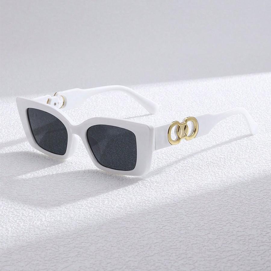 Rectangle Trendy Sunglasses Women Men Brand Designer Fashion Sun Glasses Female Male Cool Punk Mirror Oculos De Sol