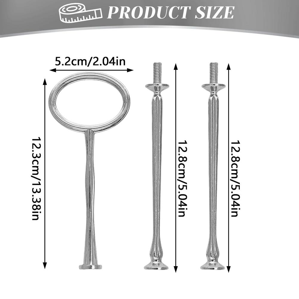 

Подставки для торта на десертный стол, 3-х уровневые подставки для десерта на праздничный десертный стол, набор для демонстрации овальных многоуровневых подставок для кексов, демонстрация торта оранжевый