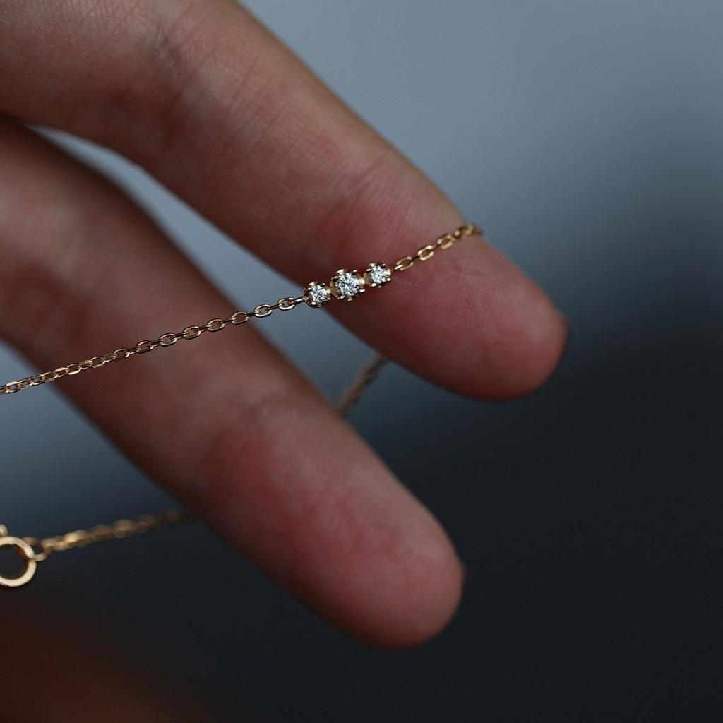 Ultra-Thin Gold-Plated Sterling Silver Bracelet for Women - Elegant, Stackable, High-End, Perfect Birthday Gift