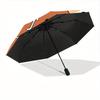 1pc Dogs Bones Automatic Open/Close Umbrella with One Touch Button,, Windproof Design   Lightweight Portable Umbrella for Women & Men6018