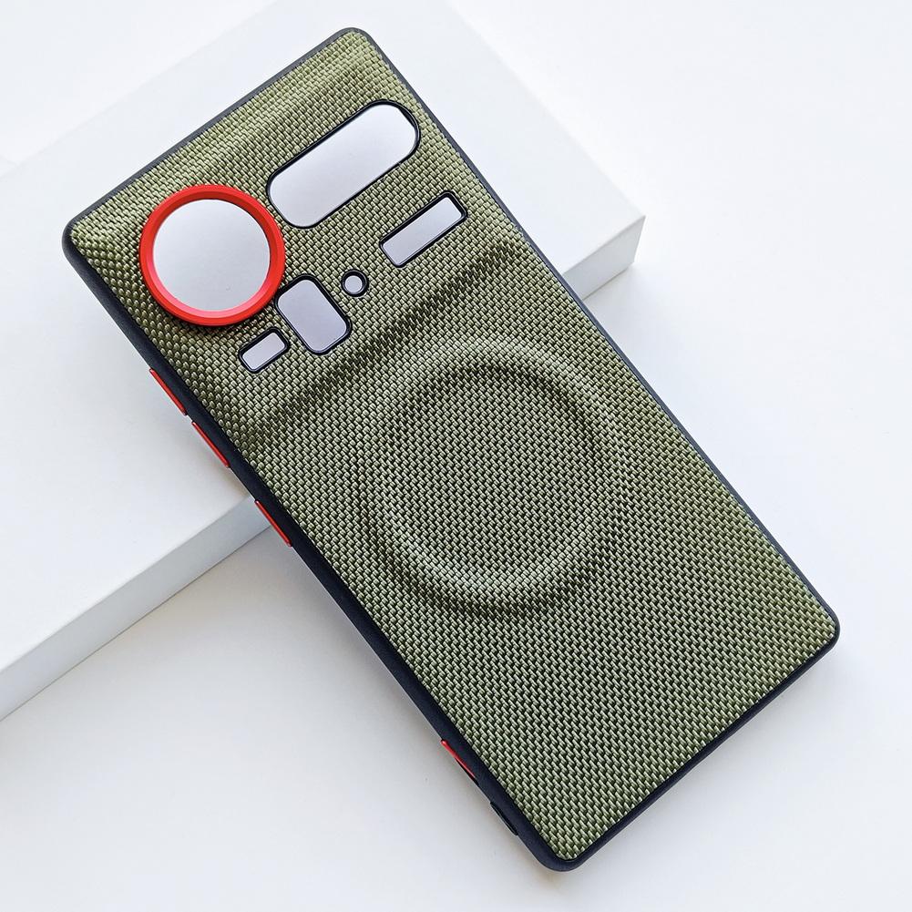 

Magnetic Ring With Red Circle Lens Heightened to protect the Case For ZTE nubia RedMagic Z80 Ultra z70 Z70s Ultra Slim Cover ZTE nubia RedMagic Z80 Ultra
