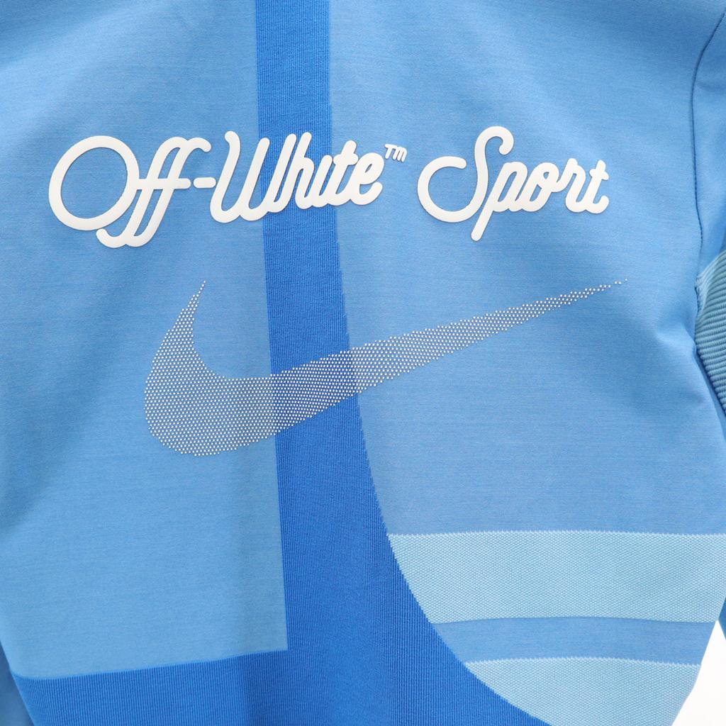 NIKE x OFF-WHITE collaboration running Long sleeve Wear S light blue tops Women Used