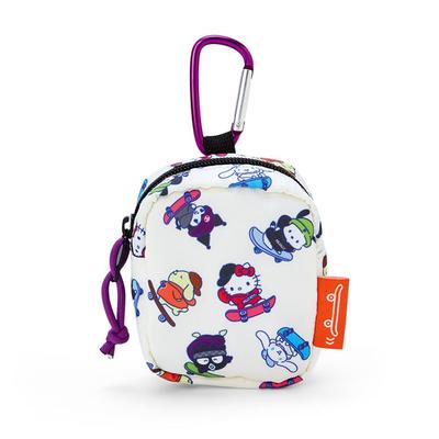 Pouch with Carabiner (Skateboard) Sanrio Characters 810487